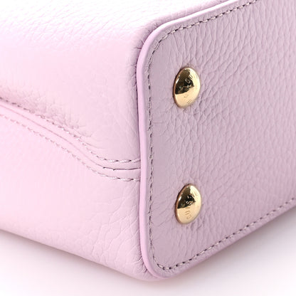 Louis Vuitton Taurillon Flower Chain Capucines Mini Marshmallow 8 of 9