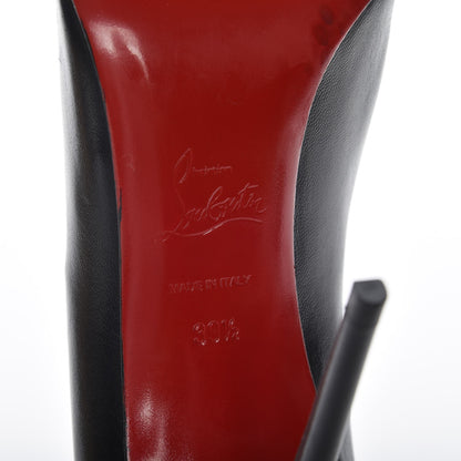 Christian Louboutin Kid Pigalle Follies 100 Pumps 39.5 Black 6 of 8