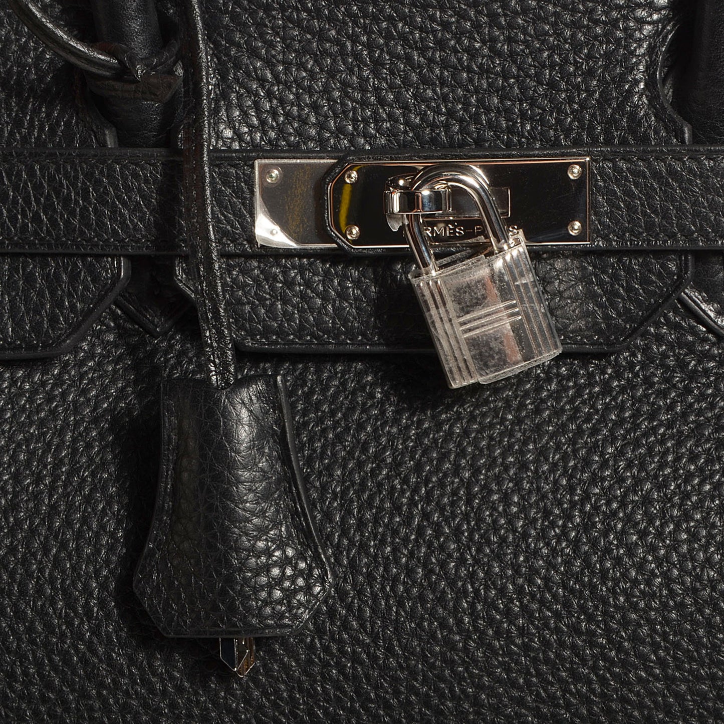 Taurillon Clemence Birkin 35 Black