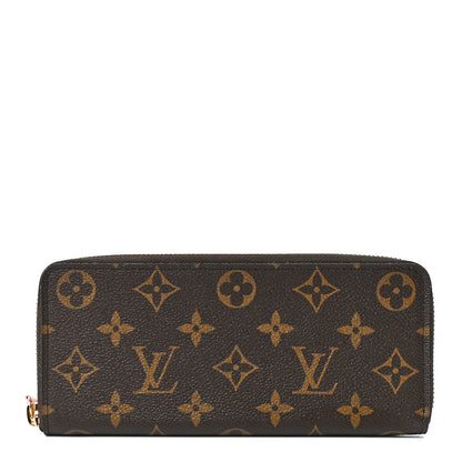 Louis Vuitton Monogram Clemence Wallet Rose Ballerine 1 of 11