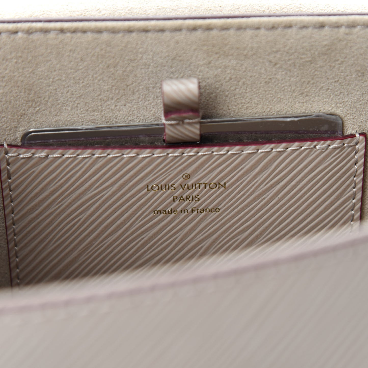 Epi Twist Shoulder Bag MM Galet