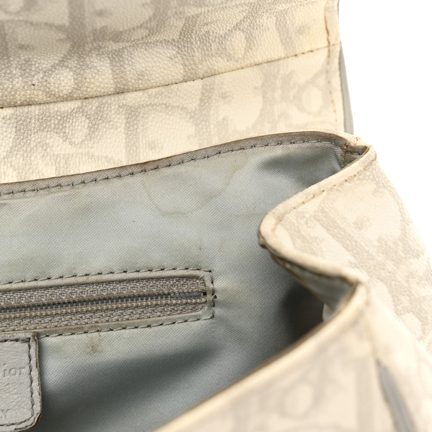 Monogram Romantique Trotter Bag Grey