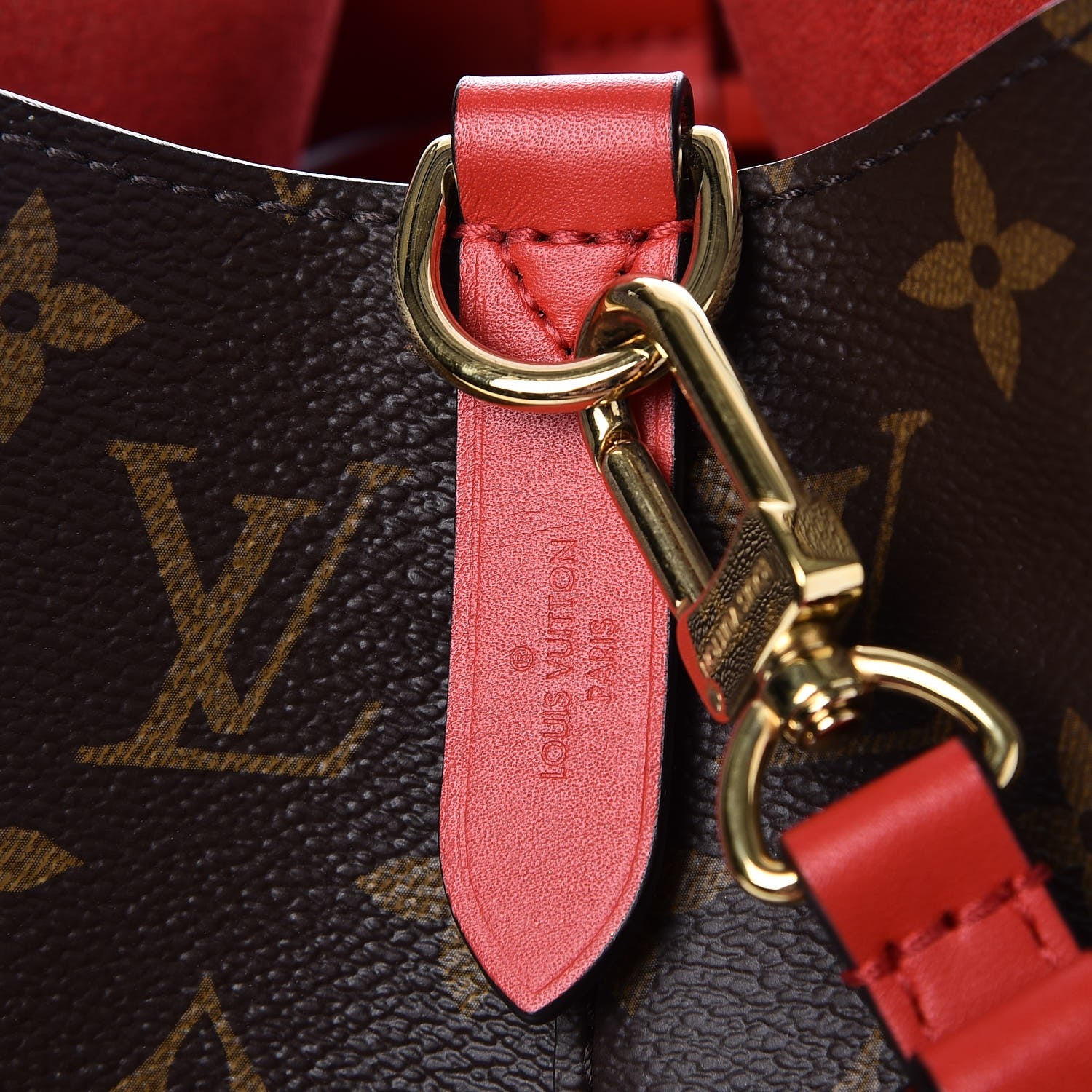 Louis Vuitton Monogram Neonoe MM Coquelicot 5 of 7