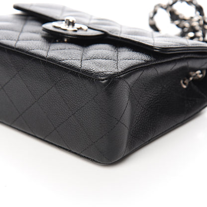Chanel Caviar Quilted Mini Square Flap Black 9 of 12