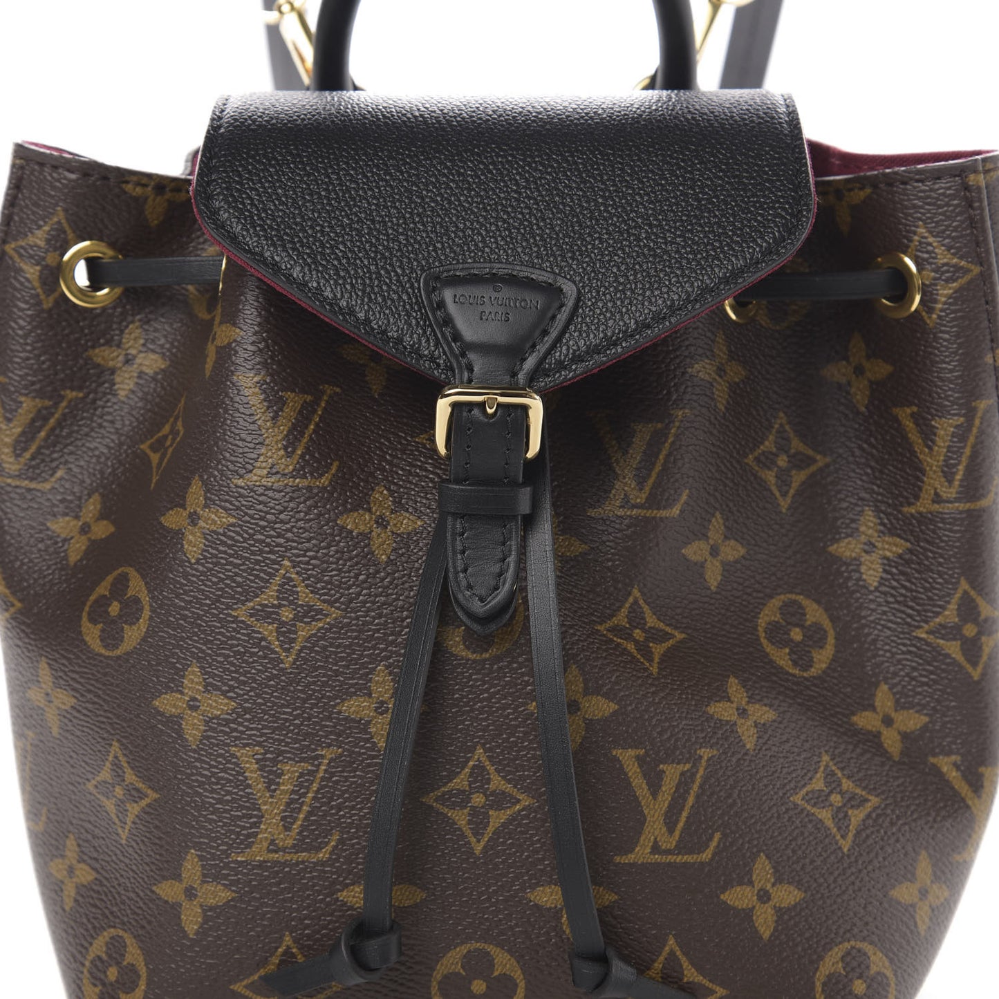 Monogram BB Montsouris NM Backpack Black