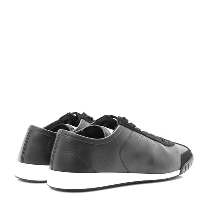 Chanel Calfskin Suede Sneakers 36 Black 5 of 8