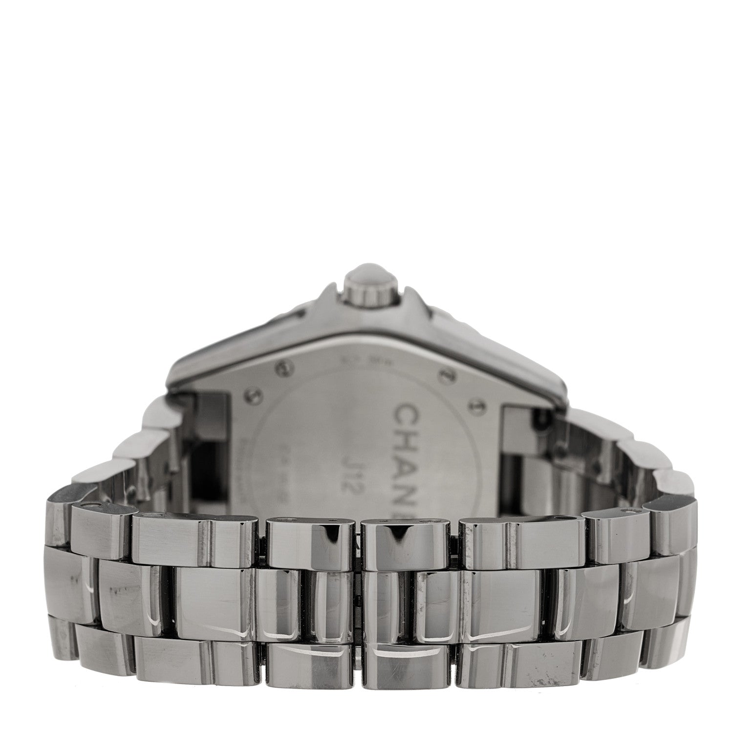 Chanel Titanium Ceramic Diamond Bezel 38mm J12 Automatic Watch 3 of 5