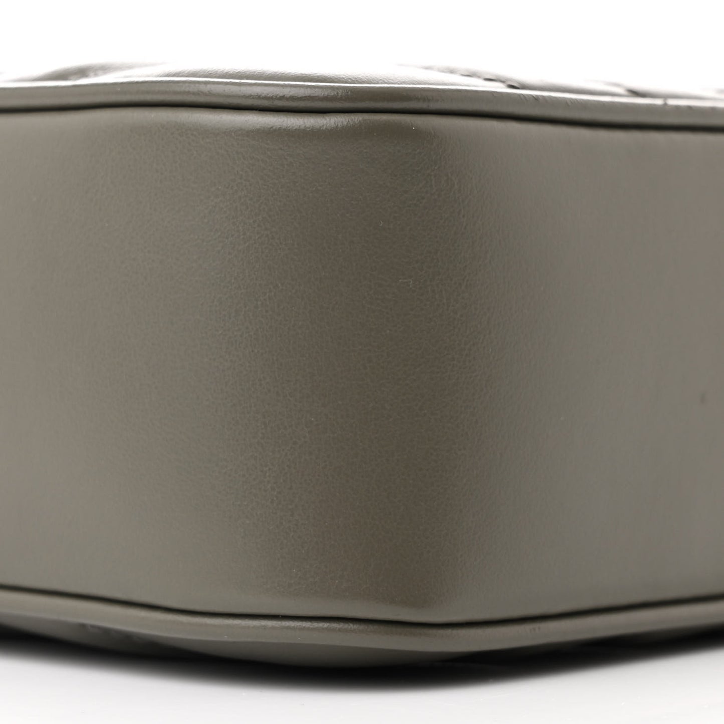 Calfskin Matelasse Monogram Lou Camera Bag Greyish Brown