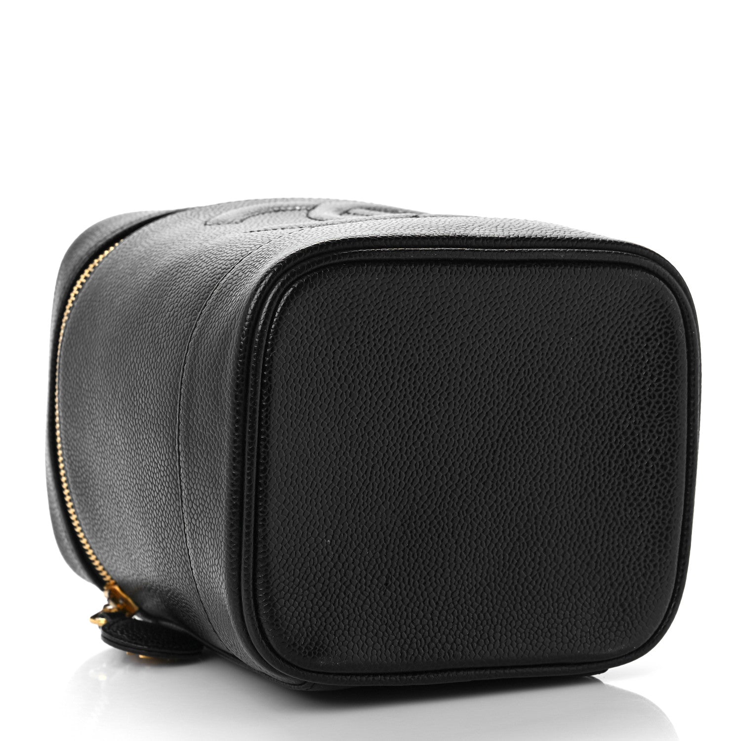 Chanel Caviar Vanity Cosmetic Case Black 4 of 9