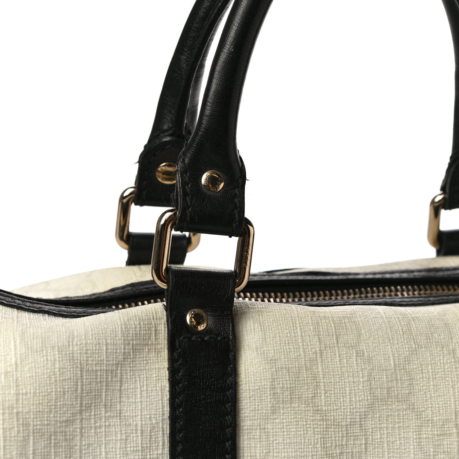 Gucci GG Plus Monogram Medium Joy Boston White Black 20 of 22