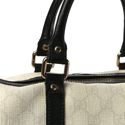Gucci GG Plus Monogram Medium Joy Boston White Black 20 of 22