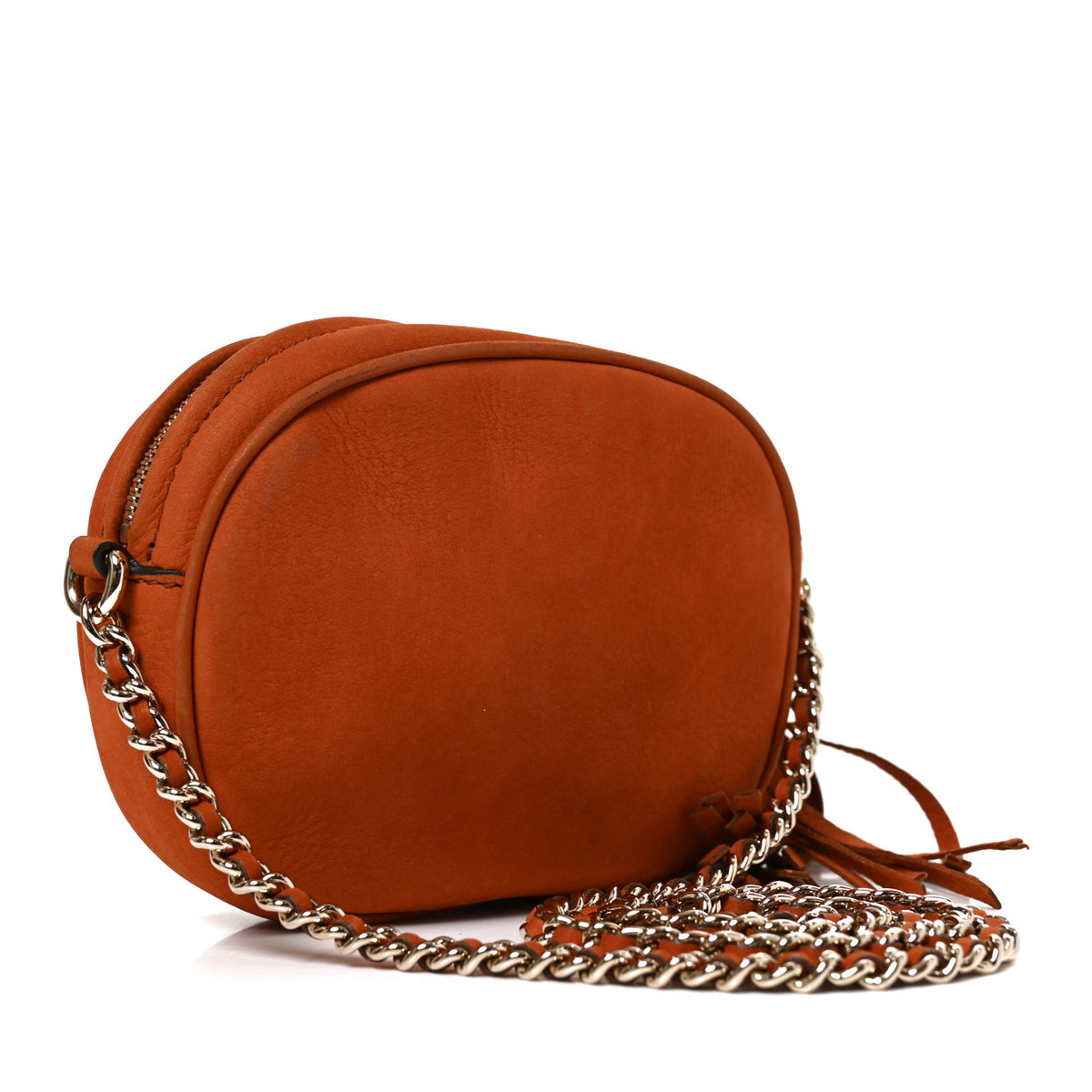 Gucci Vitello Range Mini Soho Chain Bag Old Whisky 3 of 10