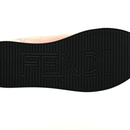 Fendi Nylon FFreedom Sneakers 36.5 White Rosa 6 of 9