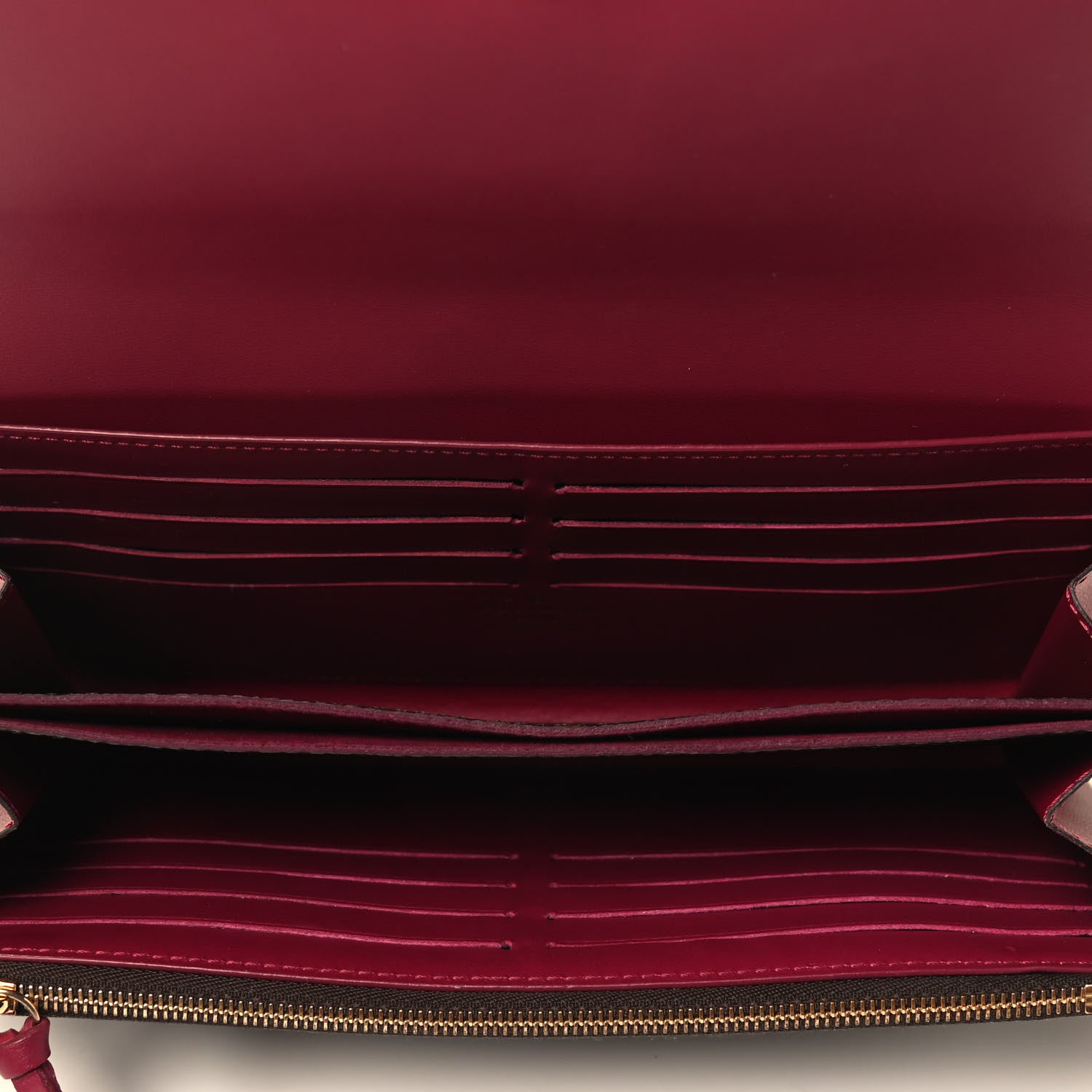 Louis Vuitton Monogram Flore Wallet Fuchsia 4 of 4