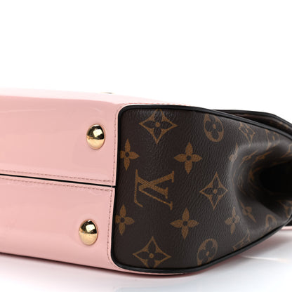 Louis Vuitton Patent Calfskin Monogram Cherrywood PM Rose Ballerine 10 of 10