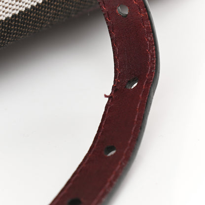 Burberry Prorsum Handpainted Tapestry Bloomsbury Burgundy 12 of 13