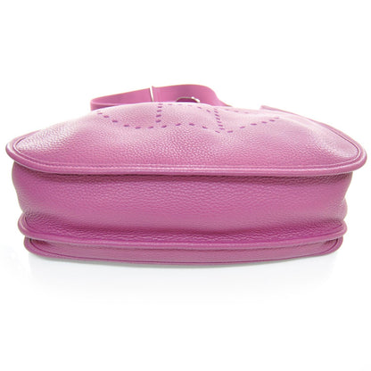 Hermes Taurillon Clemence Evelyne III GM Tosca Pink 4 of 9