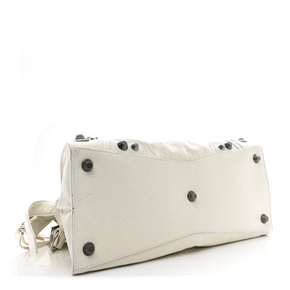 Balenciaga Agneau Arena Neo Cagole City Handbag Optic White 5 of 13