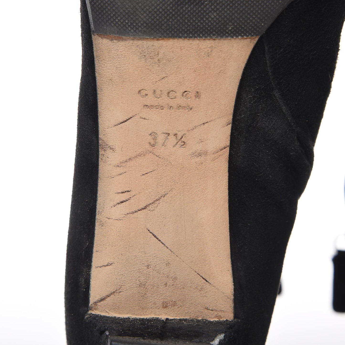 Suede Ankle Boots 37.5 Black