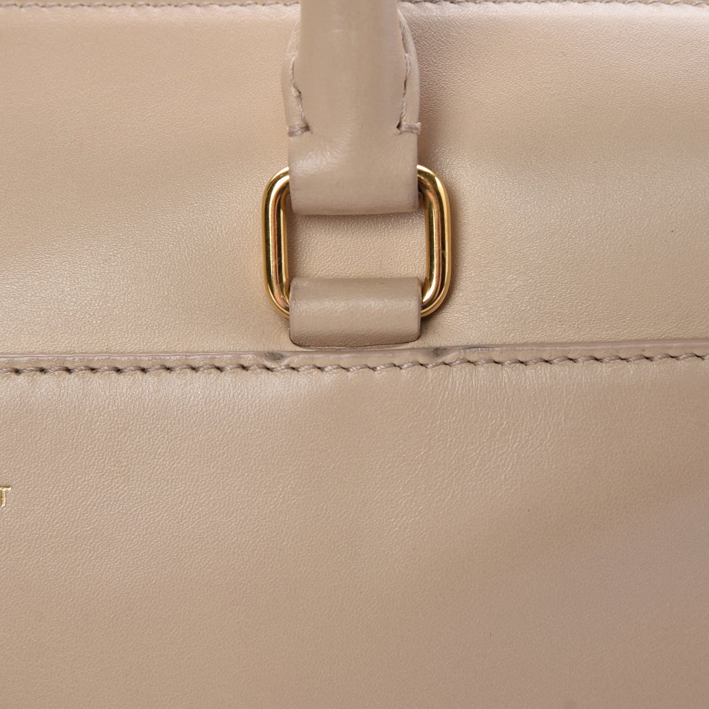 Calfskin Classic Baby Duffle Beige