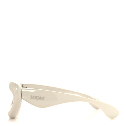 Loewe Acetate Inflated Cat-Eye Sunglasses LW40097I White 3 of 7
