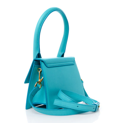 Jacquemus Smooth Calfskin Le Chiquito Moyen Turquoise 3 of 11