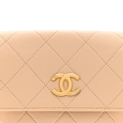 Chanel Calfskin Quilted Pearl Small Hobo Bag Beige 8 of 10