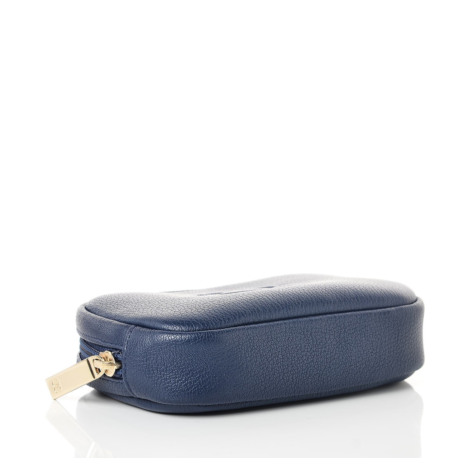 Chanel Goatskin CC Cosmetic Case Navy 4 of 7