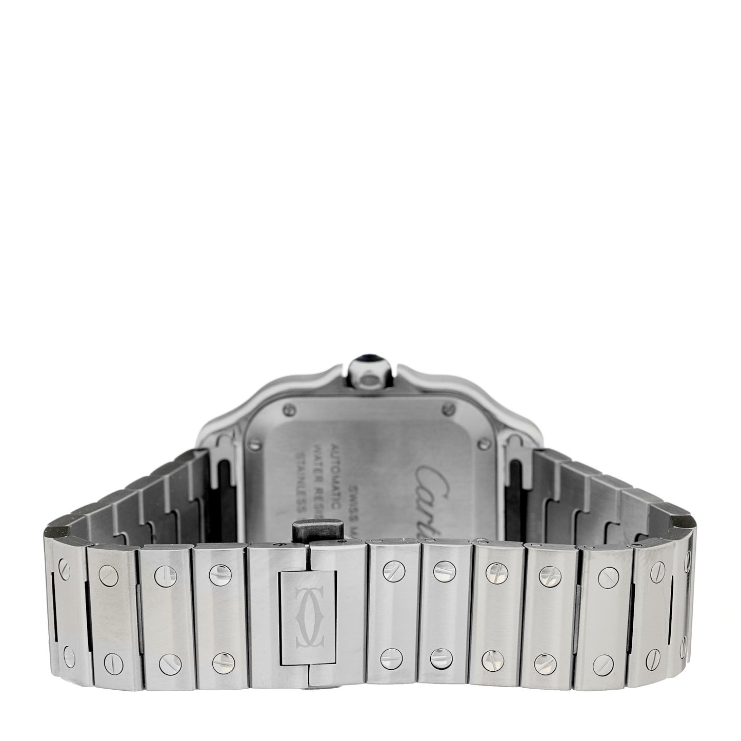 Stainless Steel 35mm Santos de Cartier Automatic Watch