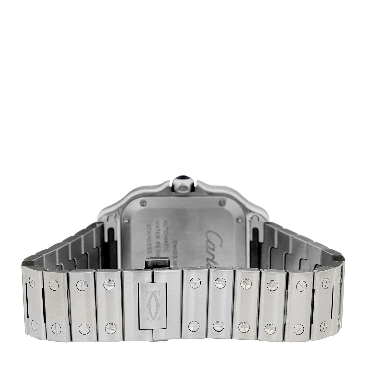 Cartier Stainless Steel 35mm Santos de Cartier Automatic Watch 3 of 5