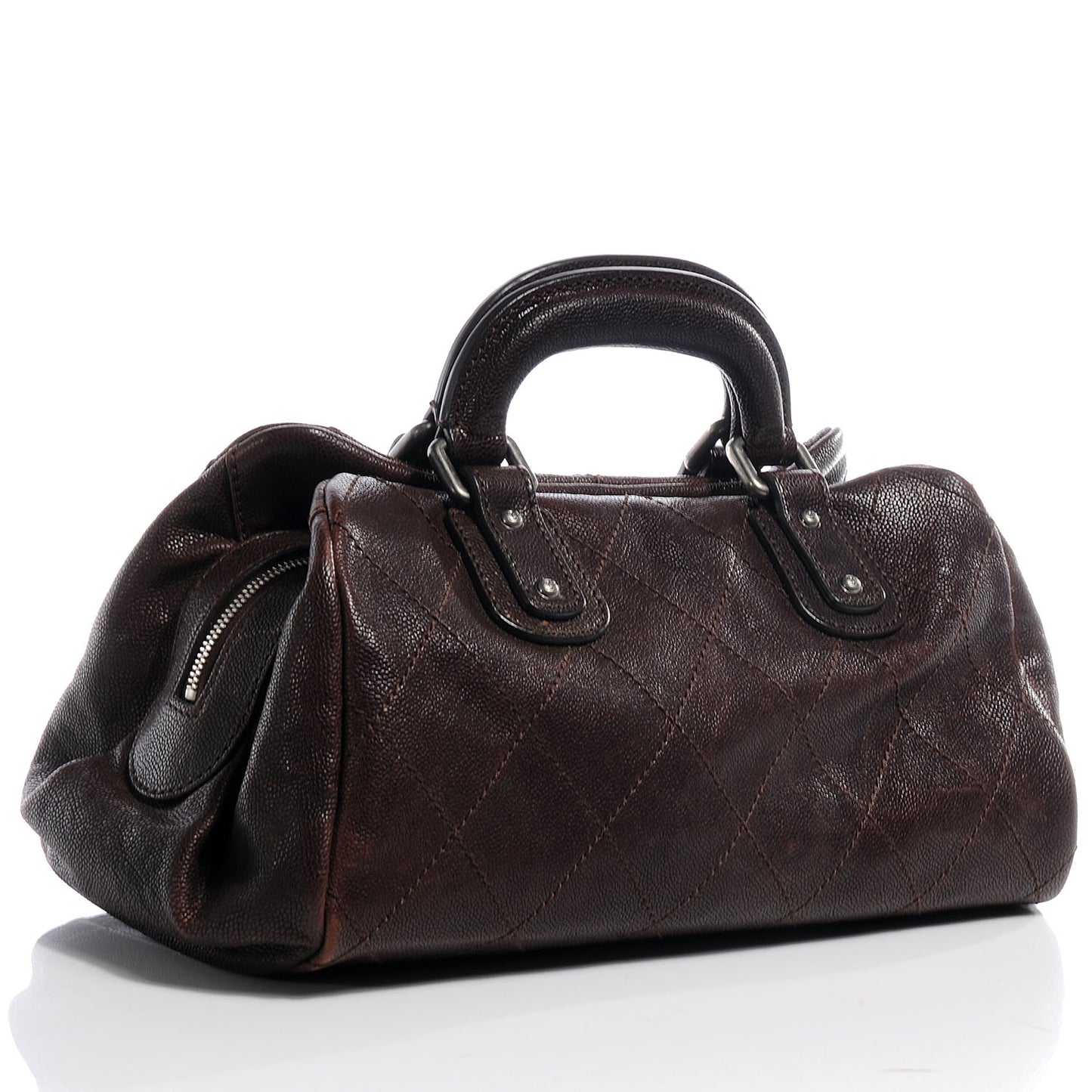 Caviar Large Outdoor Ligne Doctor Bag Brown
