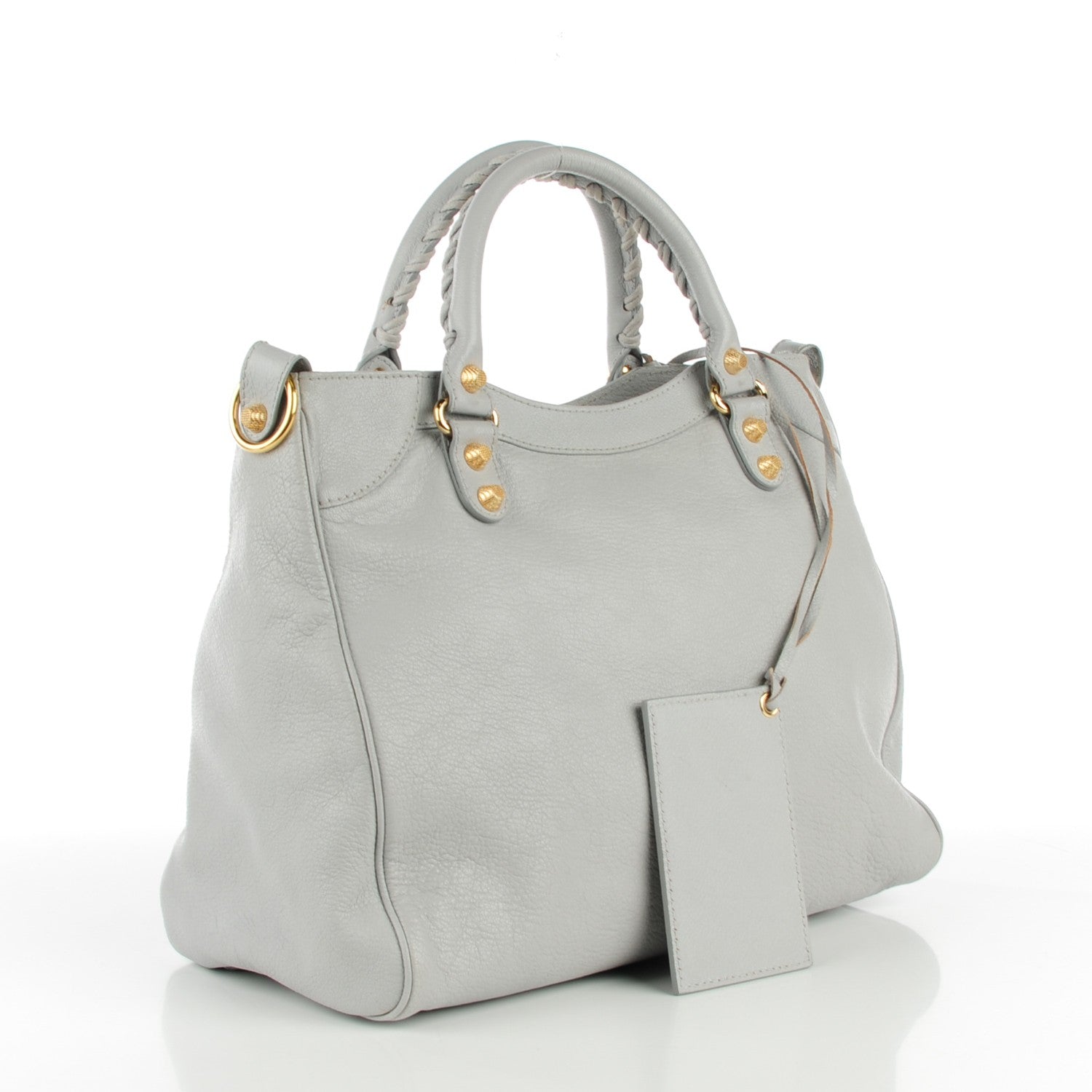 Balenciaga Chevre Giant 12 Gold Hardware Hamilton Velo Gris Ciment 3 of 7