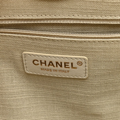 Chanel Metallic Calfskin Medium Deauville Tote Gold 7 of 10