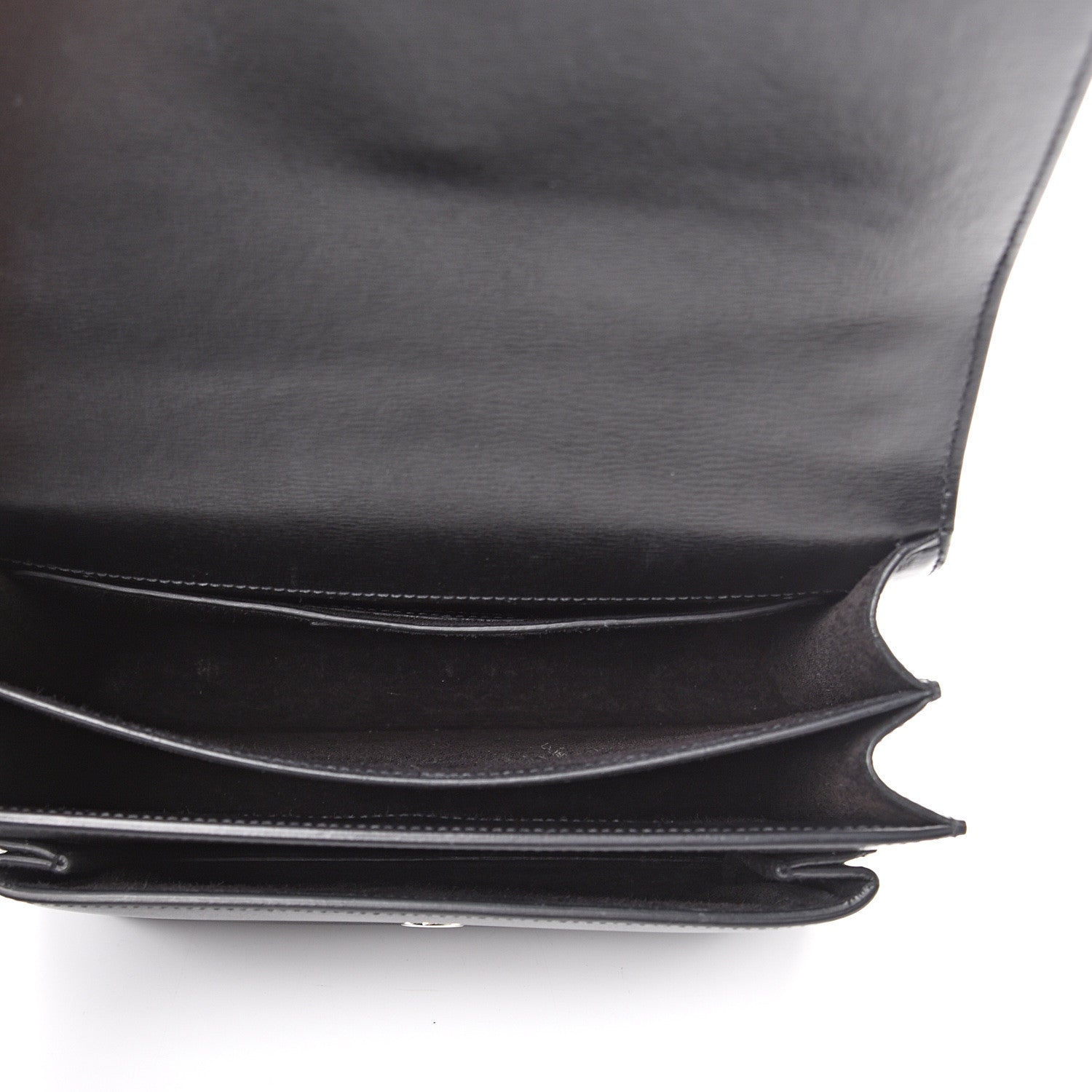 Saint Laurent Calfskin Medium Monogram Sunset Black 4 of 9