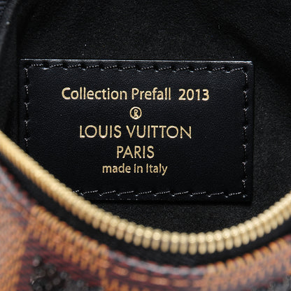 Louis Vuitton Damier Paillettes Mini Pochette Accessories Black 8 of 9