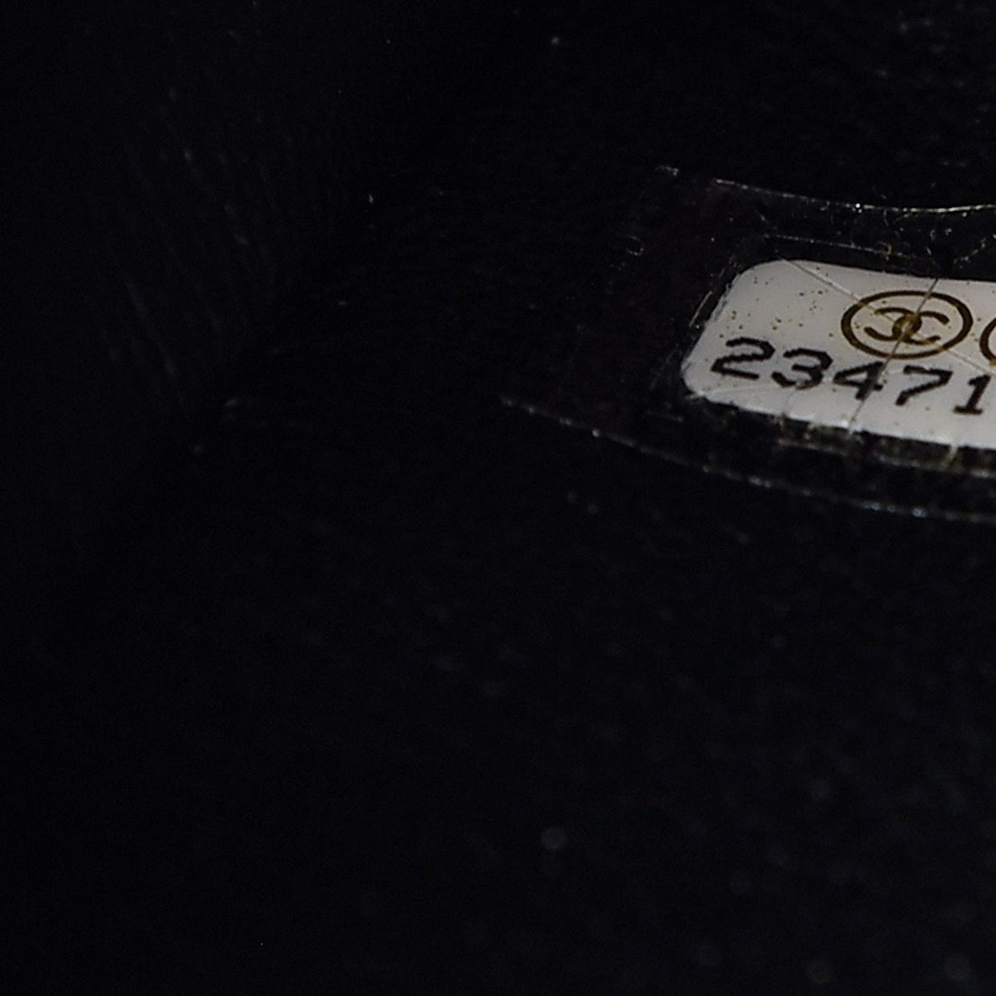 Caviar Lizard Quilted Mini Coco Handle Flap Black