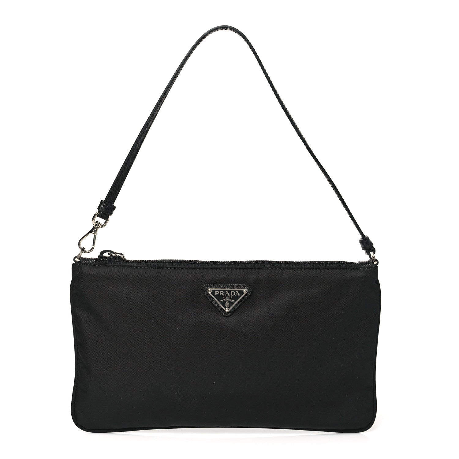 Prada Re-Nylon Vela Pouch Black 1 of 10
