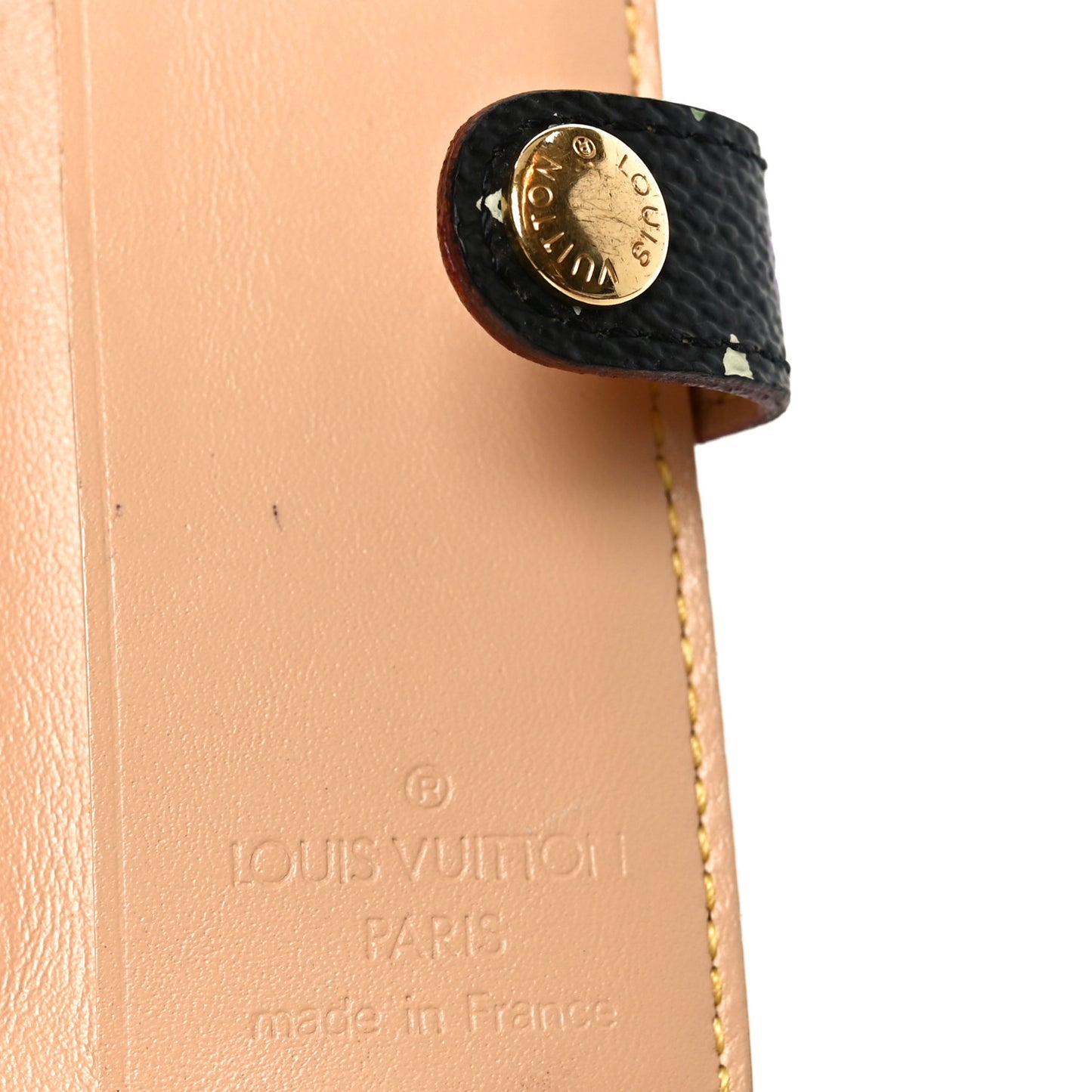 Monogram Multicolor Carnet de Bal Mini Agenda Cover Black