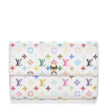 Louis Vuitton Monogram Multicolor Alexandra Wallet White 1 of 6