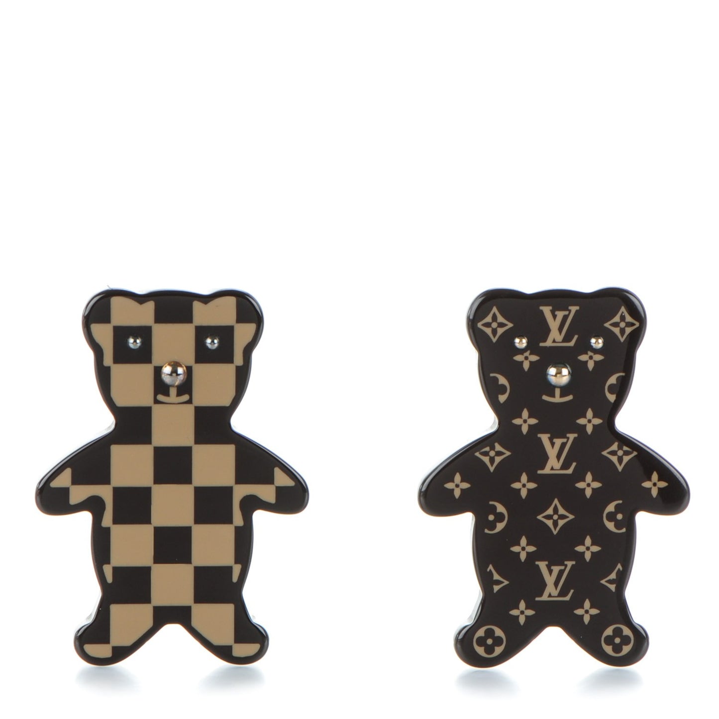 Teddy Bear Nonours Pin Brooch Set