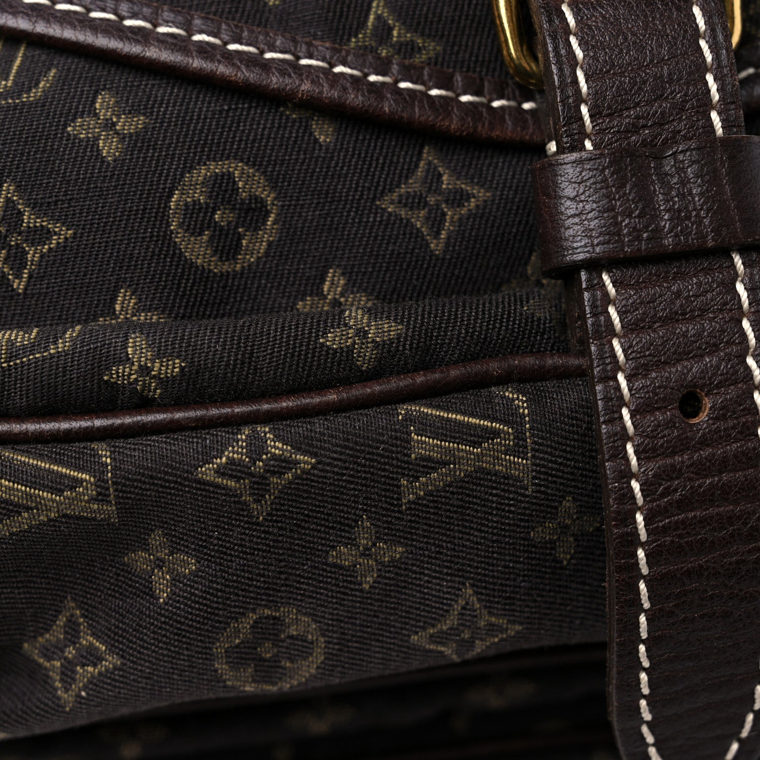 Louis Vuitton Monogram Mini Lin Saumur Ebene 11 of 11