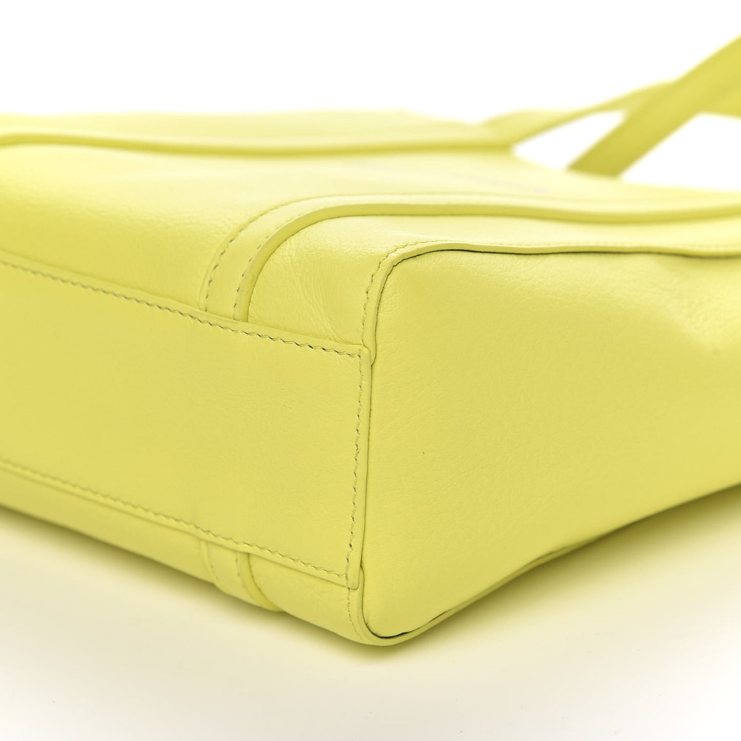 Calfskin XXS Everyday Tote Acid Green