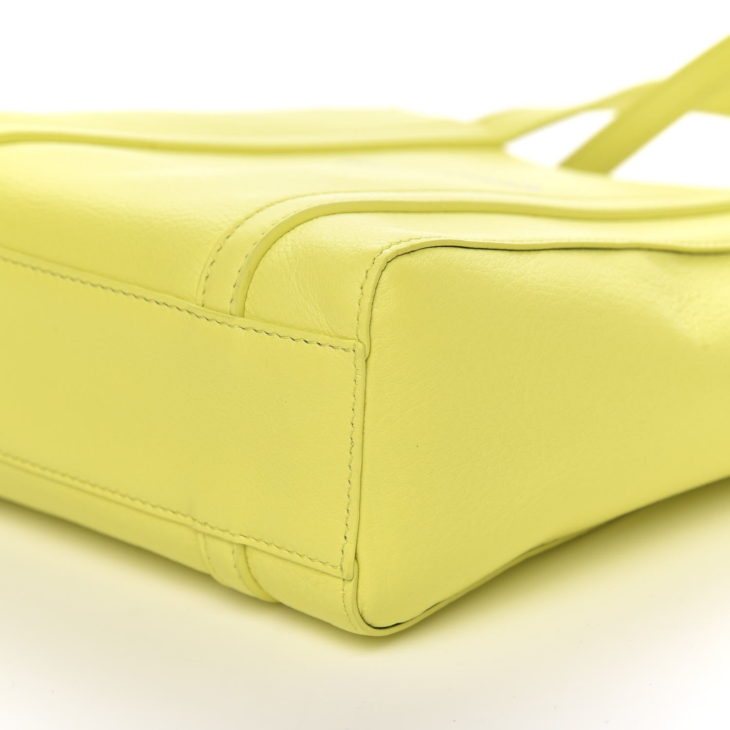 Balenciaga Calfskin XXS Everyday Tote Acid Green 9 of 11