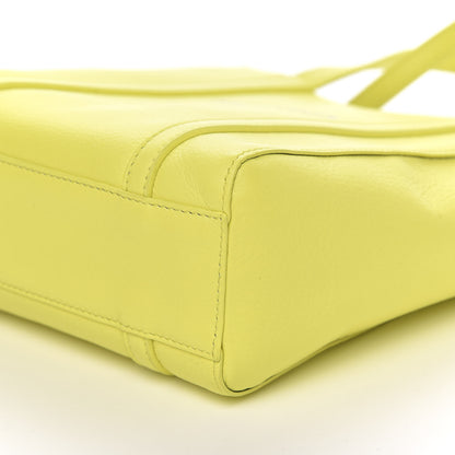 Balenciaga Calfskin XXS Everyday Tote Acid Green 9 of 11