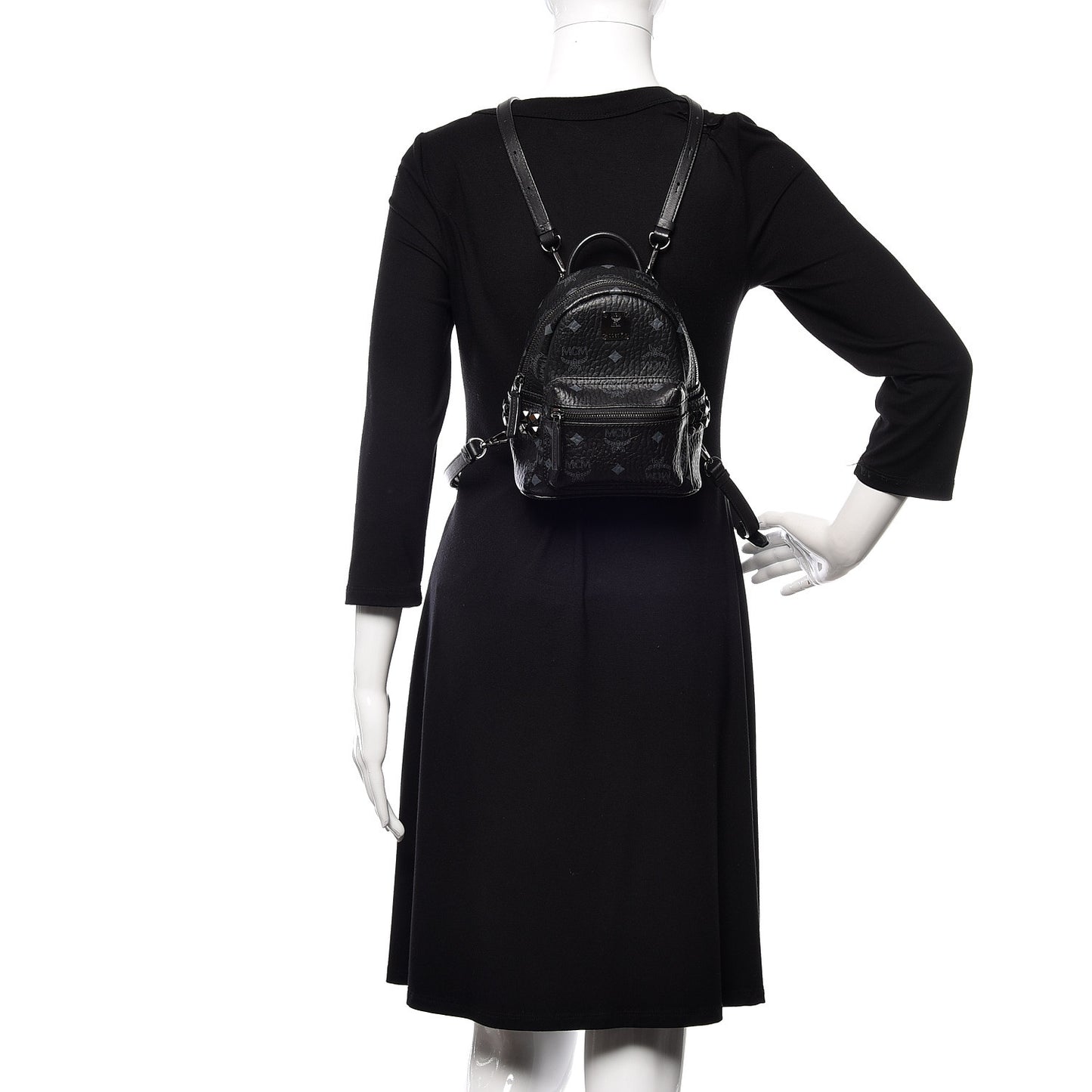 Visetos Side Stud X-Mini Stark Bebe Boo Backpack Black