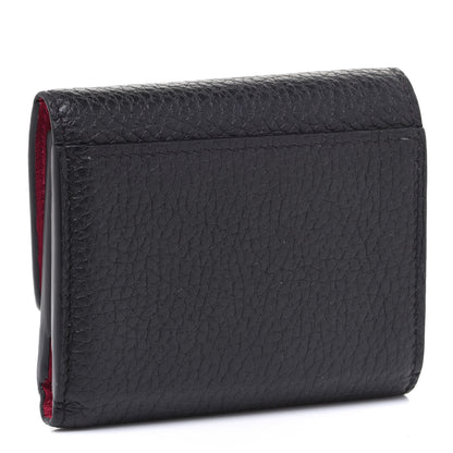 Louis Vuitton Taurillon Capucines XS Wallet Black 3 of 7