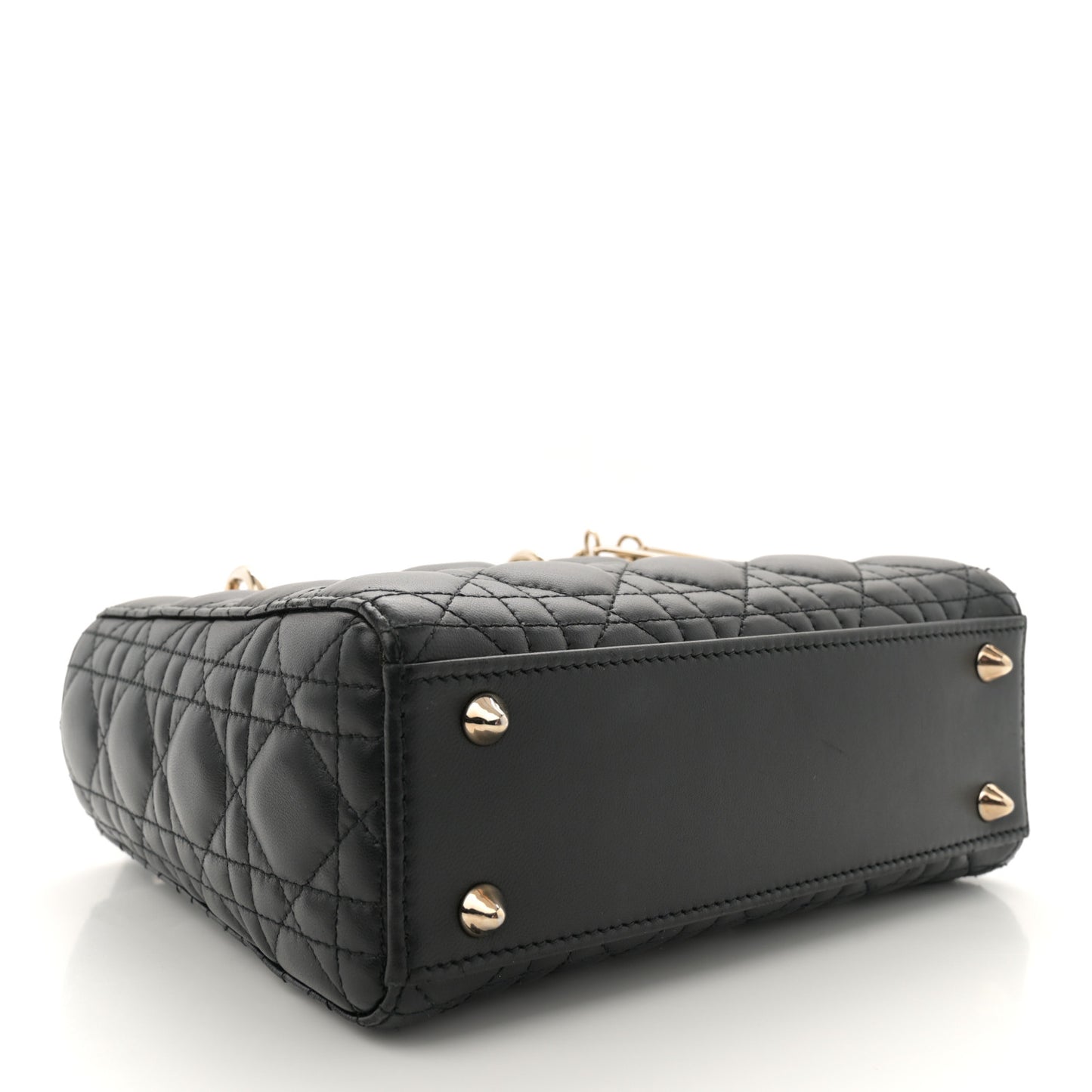 Lambskin Cannage Small My ABCDior Lady Dior Black
