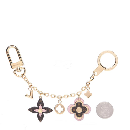Louis Vuitton Blooming Flowers Bag Charm Chain Pink 2 of 4