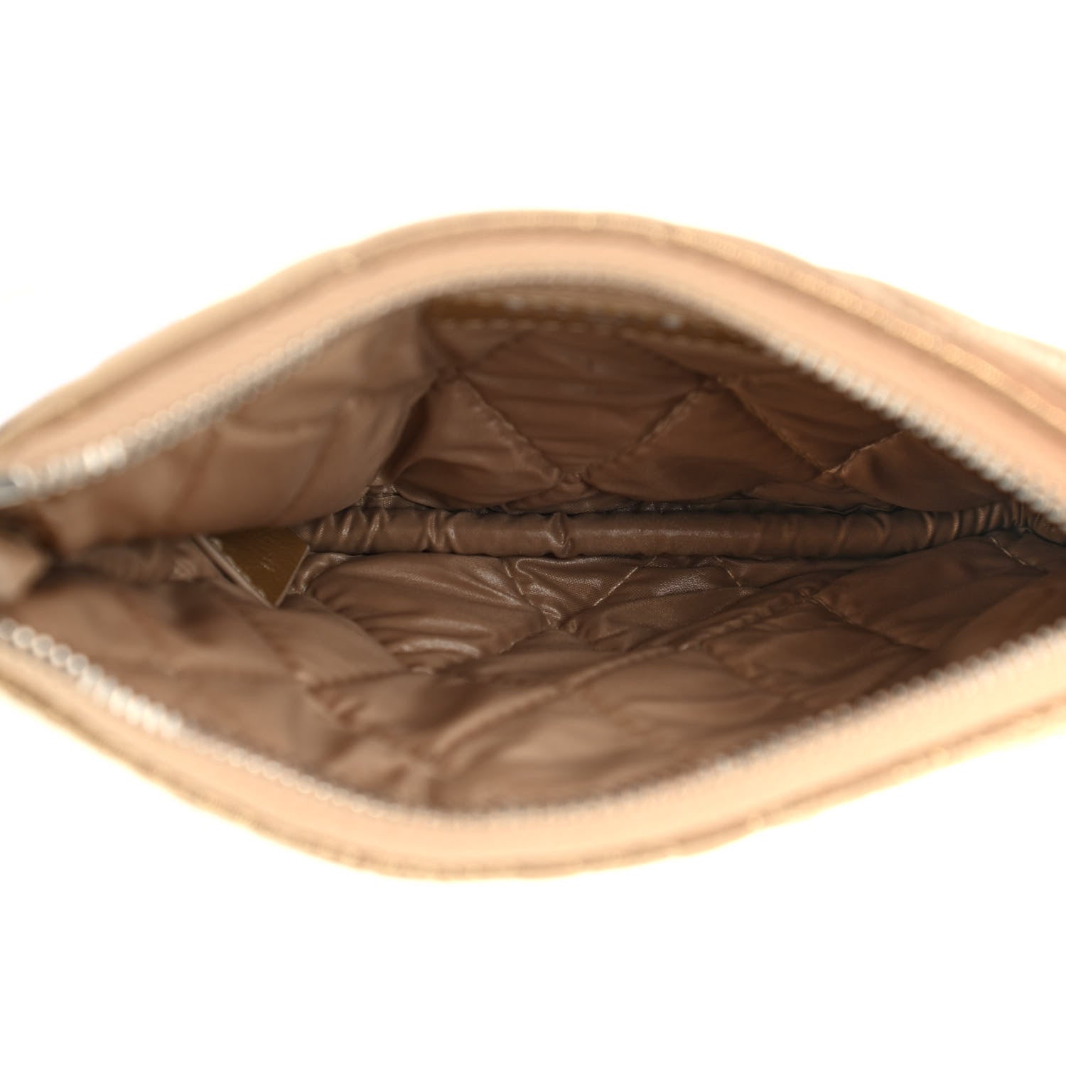 Chanel Metallic Lambskin Star Embossed Coin Purse Case Gold 5 of 7