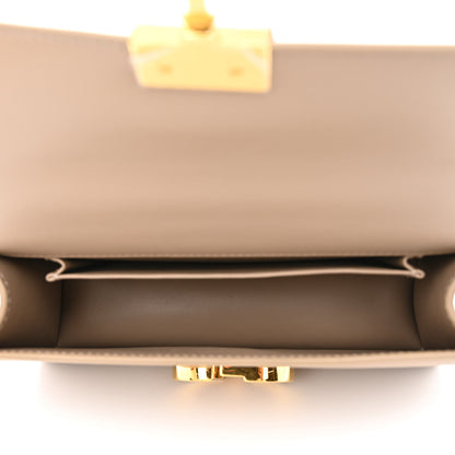 Christian Dior Grained Calfskin 30 Montaigne East West Chain Flap Bag Hazelnut 5 of 10